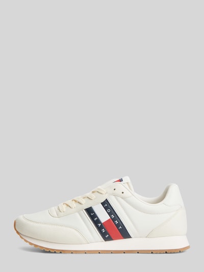 Tommy Jeans sneakersy z taśmą z logo Écru 3