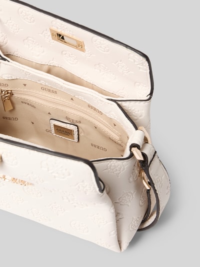 Guess Handtasche mit Label-Applikation Modell 'PHOEBE' Offwhite 5