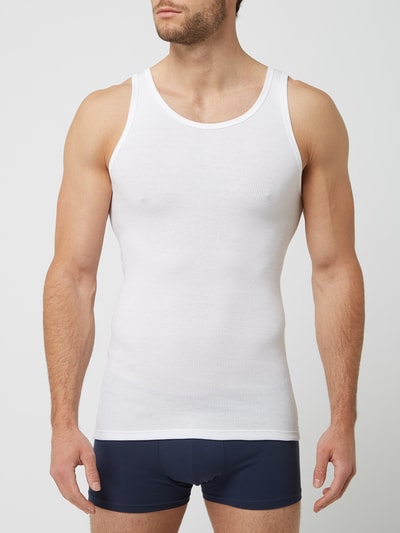 Calida Tanktop aus Baumwolle  Weiss 2