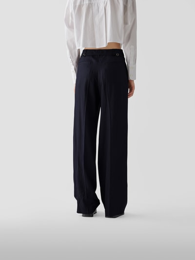 Jacquemus Bundfaltenhose mit Eingrifftaschen Marine 5