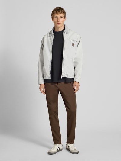 Jack & Jones Regular fit chino met stretch, model 'MARCO' Donkerbruin - 1