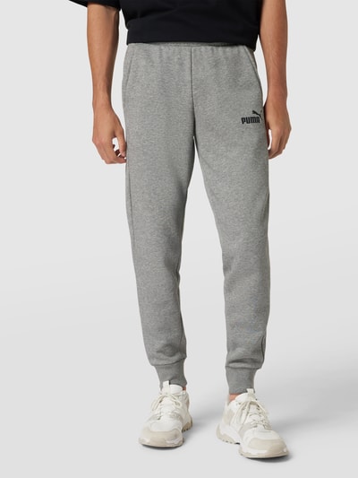 PUMA PERFORMANCE Sweatpants mit Label-Print Mittelgrau 4