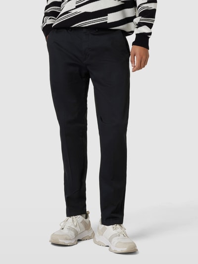 Esprit Collection Chino mit Eingrifftaschen Modell 'TWILL' Black 4