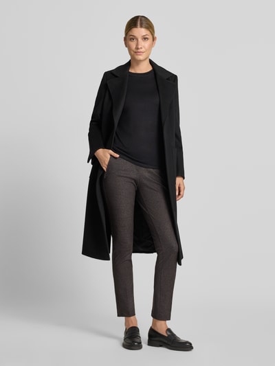 Raphaela By Brax Slim Fit Hose aus Material-Mix mit Viskose-Anteil Schoko 1