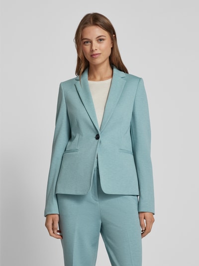 Jake*s Collection Blazer met strookzakken Aquablauw - 4