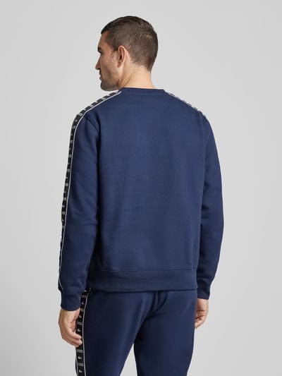 Lacoste Sweatshirt met labelstitching Donkerblauw - 5