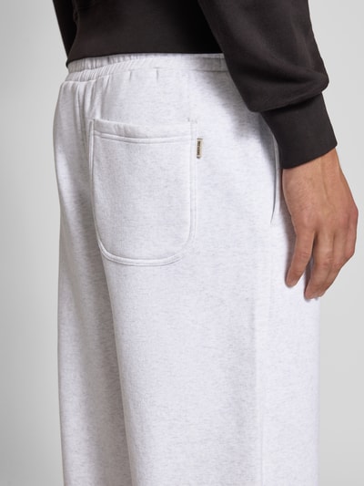 Only & Sons Regular Fit Sweatpants aus Baumwoll-Mix Modell 'CERES' Hellgrau Melange 3