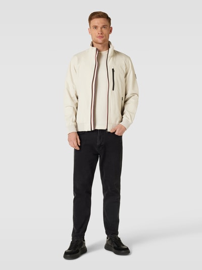Tom Tailor Blouson mit Stehkragen Beige 1