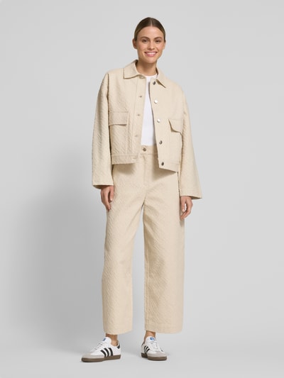 JAKE*S STUDIO WOMAN Culotte met structuurmotief Ecru - 1