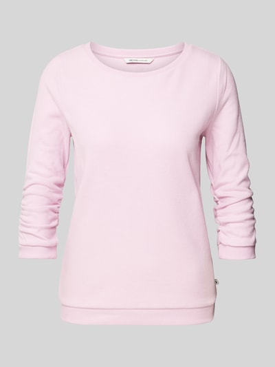 Tom Tailor Denim Regular fit gebreide pullover met katoen Roze - 2