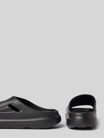 Polo Sport Slippers van leermix Zwart - 2