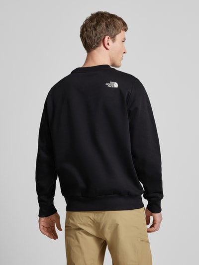 The North Face Sweatshirt mit Label-Print Black 5