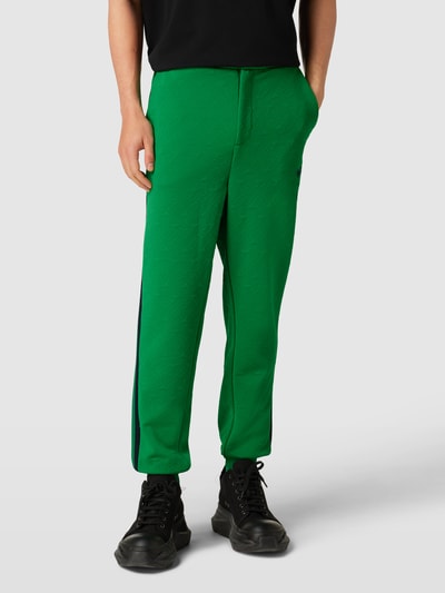 BOSS Green Sweatpants mit Label-Stitching Modell 'Hover' Hellgruen 4