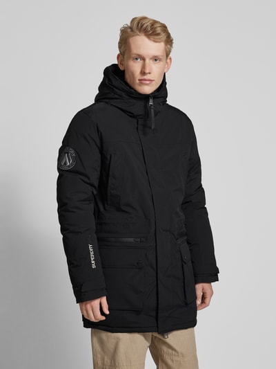 Superdry Parka mit Stehkragen Black 4