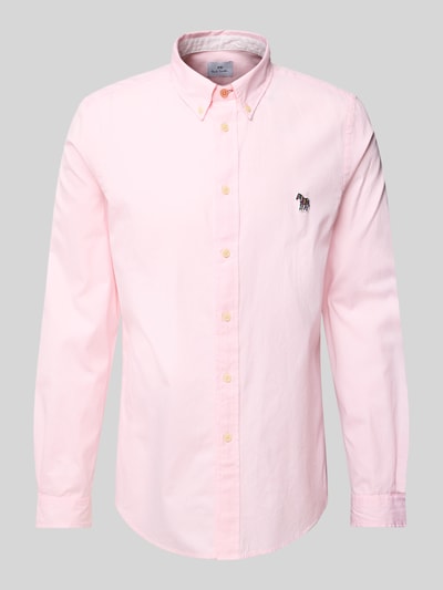 PAUL SMITH Freizeithemd mit Knopfleiste Hellrosa 2