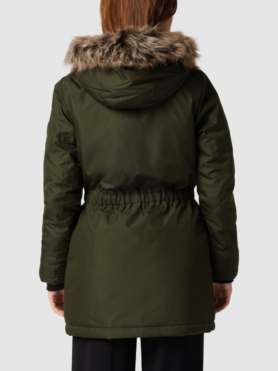 Only Parka mit Kunstpelzkragen Modell 'ONLIRS' Oliv 5