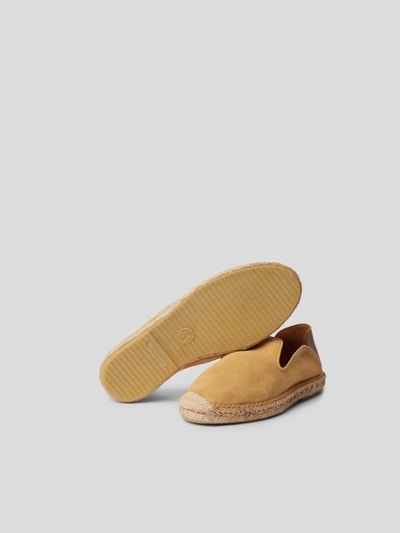 Frescobol Carioca Espadrilles aus Leder Camel 5