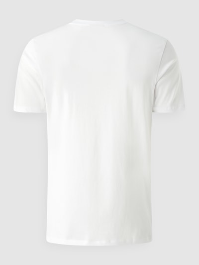 HUGO T-Shirt mit Logo-Print Modell 'Daltor'  Weiss 3