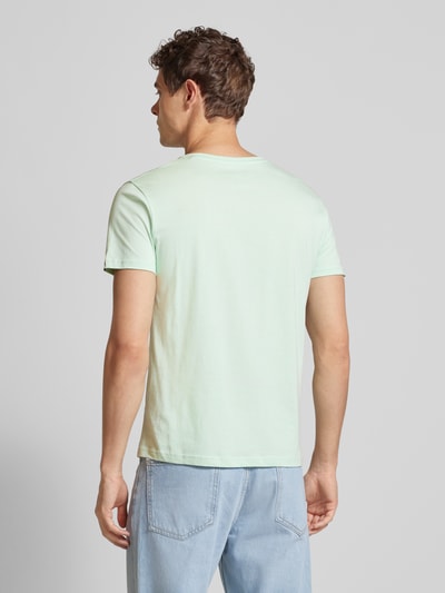 Alpha Industries T-Shirt mit Label-Print Mint 5