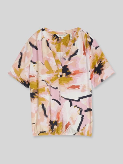 Tom Tailor Regular Fit Bluse aus reiner Viskose  Rosa 2