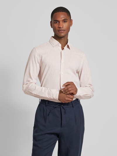 JOOP! Slim Fit Business-Hemd in unifarbenem Design Gruen 4