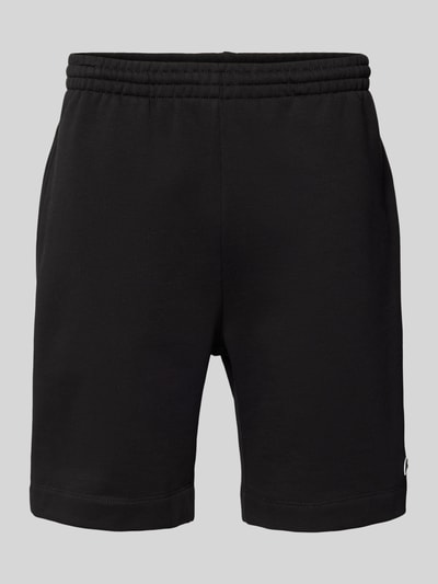 Lacoste Regular Fit Sweatshorts mit elastischem Bund Black 1