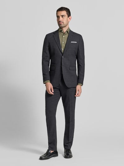 Selected Homme Marynarka garniturowa o kroju slim fit z dodatkiem wełny model ‘OASIS’ Czarny 1