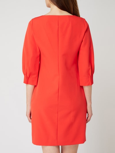 comma Kleid mit Dreiviertelärmeln Orange 5