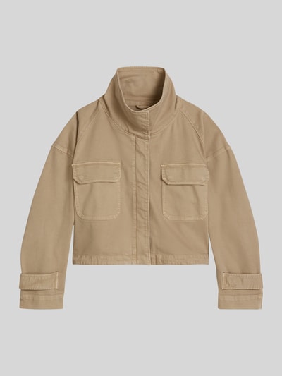 Marc O'Polo relaxed fit jeansjack van katoenmix Beige - 2