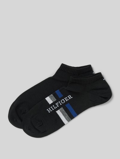 Tommy Hilfiger Socken mit Label-Print im 2er-Pack Black 1