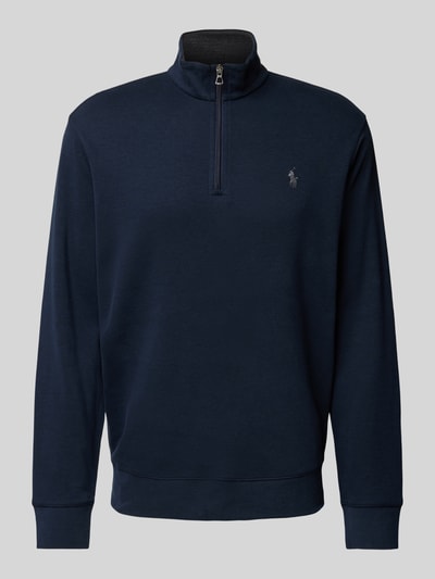 Polo Ralph Lauren Sweatshirt mit Label-Stitching Marine 2