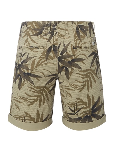 Jack & Jones Regular Fit Shorts mit Allover-Muster Schilf 3