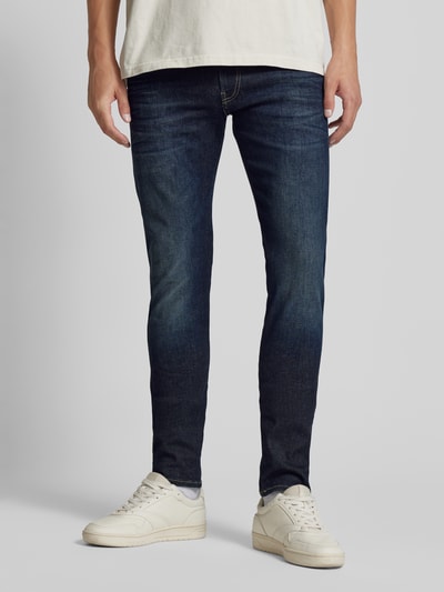 Replay Jeans mit 5-Pocket-Design Modell 'ANBASS' Marine 4