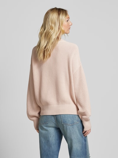 Jake*s Casual Gebreide pullover met raglanmouwen Lichtroze - 5