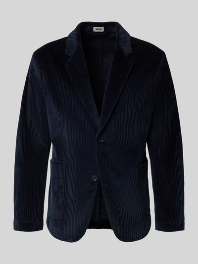 Drykorn 2-knoops colbert met reverskraag Marineblauw - 2