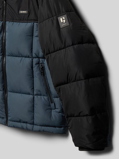 Garcia Regular Fit Winterjacke in Stepp-Optik Marine 2