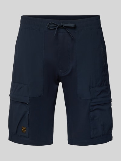 PME Legend Regular Fit Cargoshorts mit elastischem Bund Modell 'AIRYLON' Marine 2