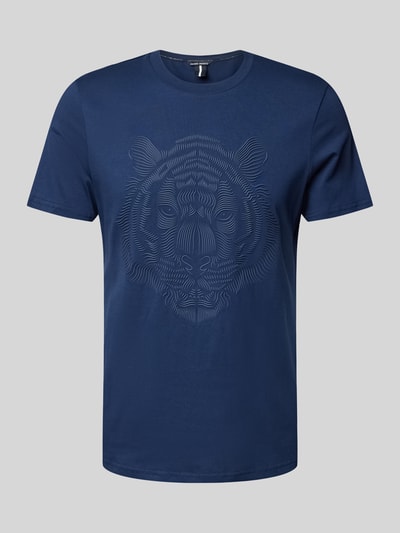 Antony Morato T-Shirt mit Motiv-Print Dunkelblau 2