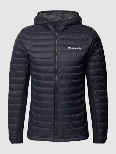 COLUMBIA Steppjacke mit Label-Print Black 2