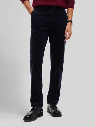 Tommy Hilfiger Slim Fit Cordhose aus Baumwoll-Mix Marine 4