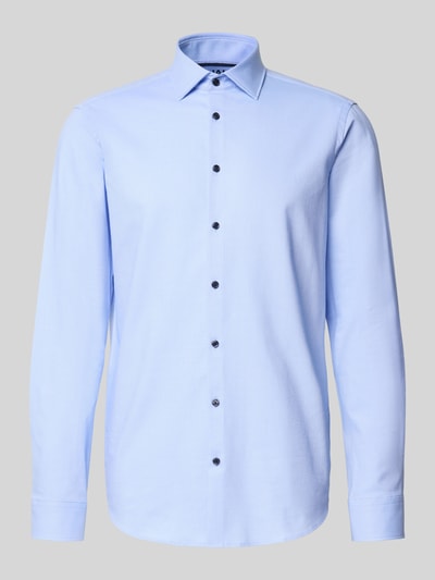 Jake*s Regular Fit Business-Hemd mit Kentkragen Bleu 2