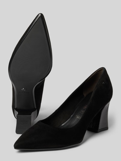 Tamaris Pumps aus echtem Leder Black 4