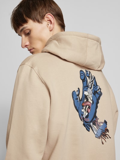 SANTA CRUZ Hoodie mit Kapuze Beige 3