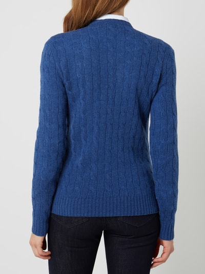 Polo Ralph Lauren Pullover mit Kaschmir-Anteil Modell 'Kimberly' Blau 5