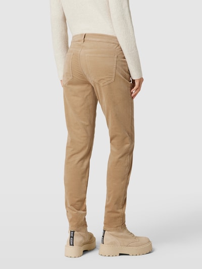 Marc O'Polo Slim fit broek in effen design, model 'LULEA' Zand - 5