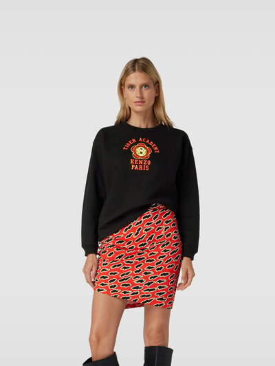 Kenzo Sweatshirt mit Label-Detail Black 4