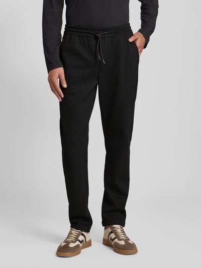 Tom Tailor Denim Tapered Fit Chino mit Viskose Black 4