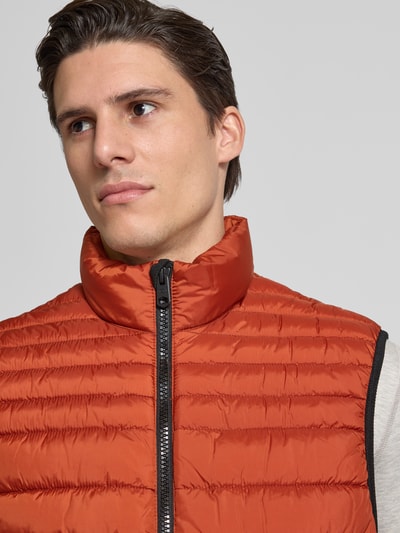 Tom Tailor Regular Fit Steppweste mit wasserabweisender Funktion Orange 3