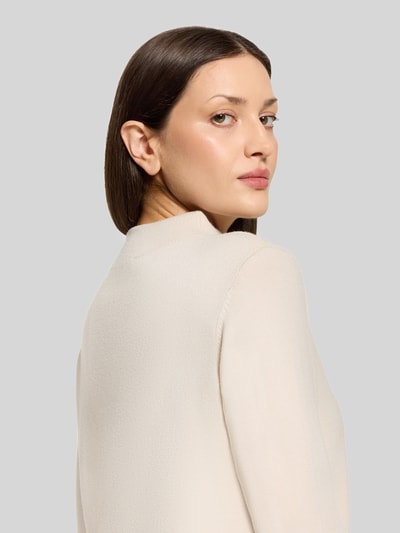 Betty Barclay Regular Fit Pullover aus Viskose-Mix Modell 'NOS AUGUST' Sand 6