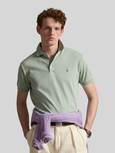 Polo Ralph Lauren Koszulka polo z czystej bawełny o kroju regular fit Miętowy 4